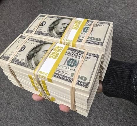 Standard film grade prop money for background and b-roll film shots